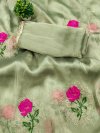 Ktd 3021 Gabana Silk Emberodery Work Saree
